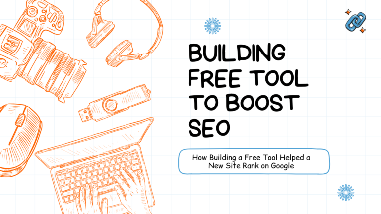 Building free tool to boost seo