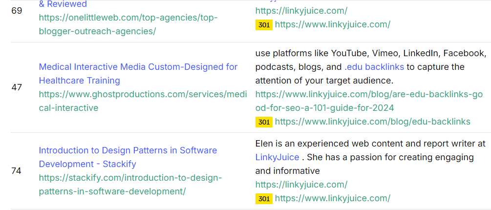 broken backlinks oppurtunity on a domain