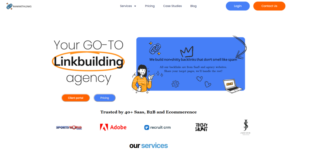 rankwithlink homepage