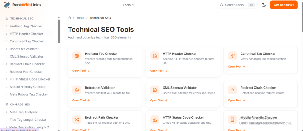 free seo tools