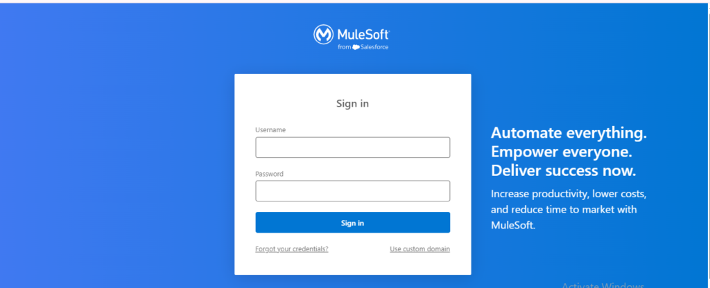 mulesoft anypoint platform