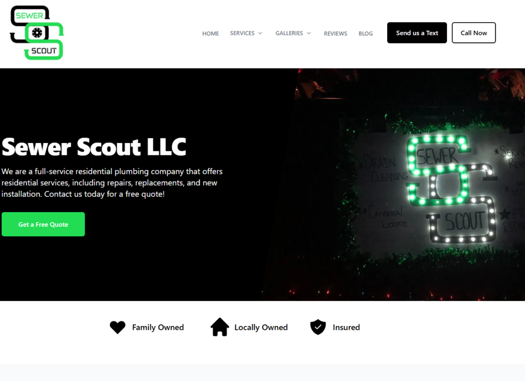 Sewer Scout and Porch