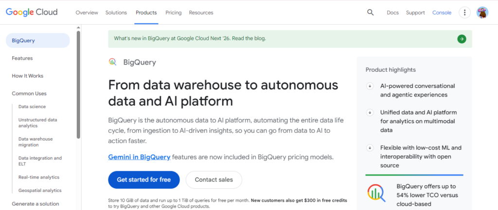 Google BigQuery