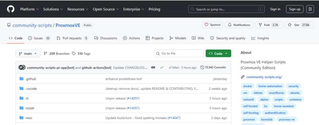 Proxmox VE with Automation Scripts