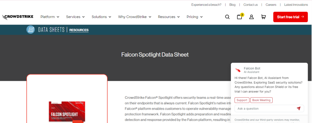 CrowdStrike Falcon Spotlight
