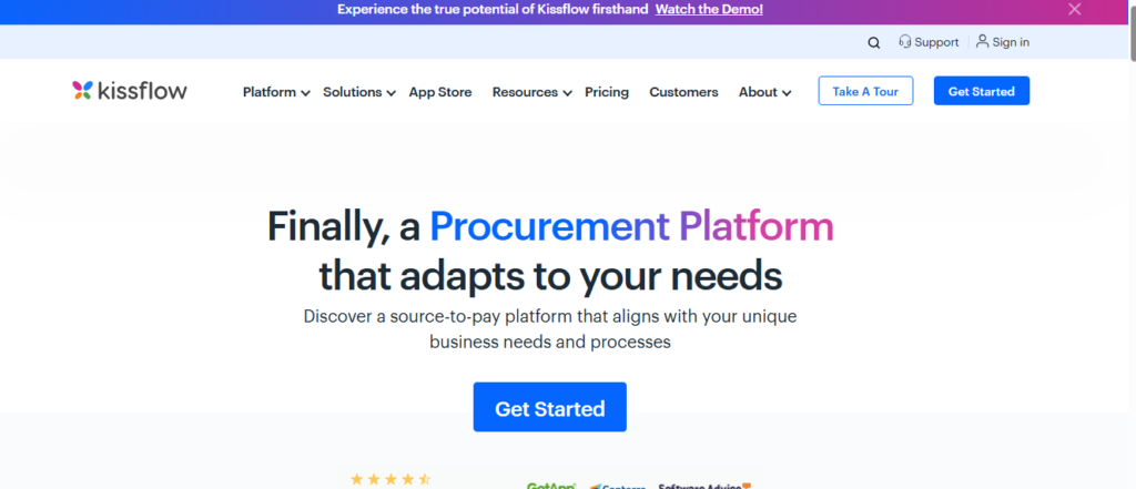 Kissflow Procurement Cloud