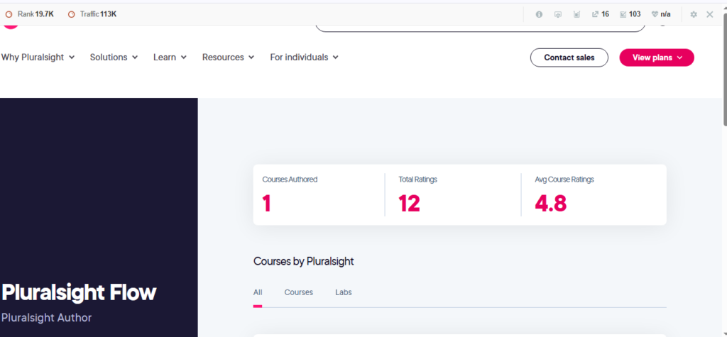 Pluralsight Flow