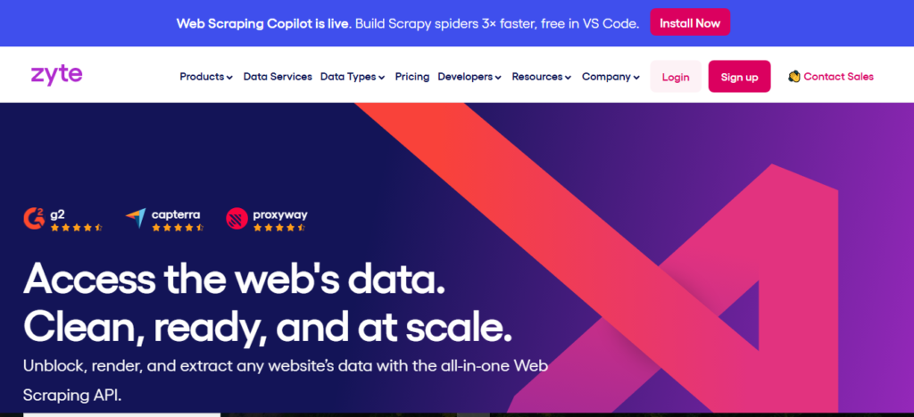 Zyte (Formerly Scrapinghub)