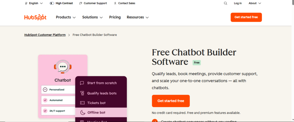 HubSpot AI Chatbot