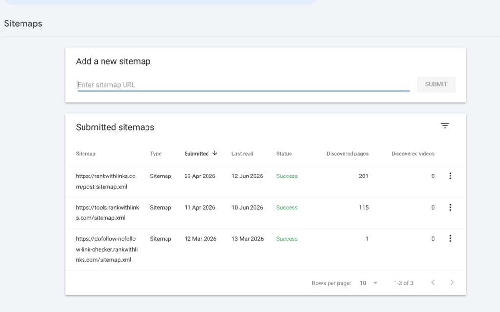 XML Sitemap