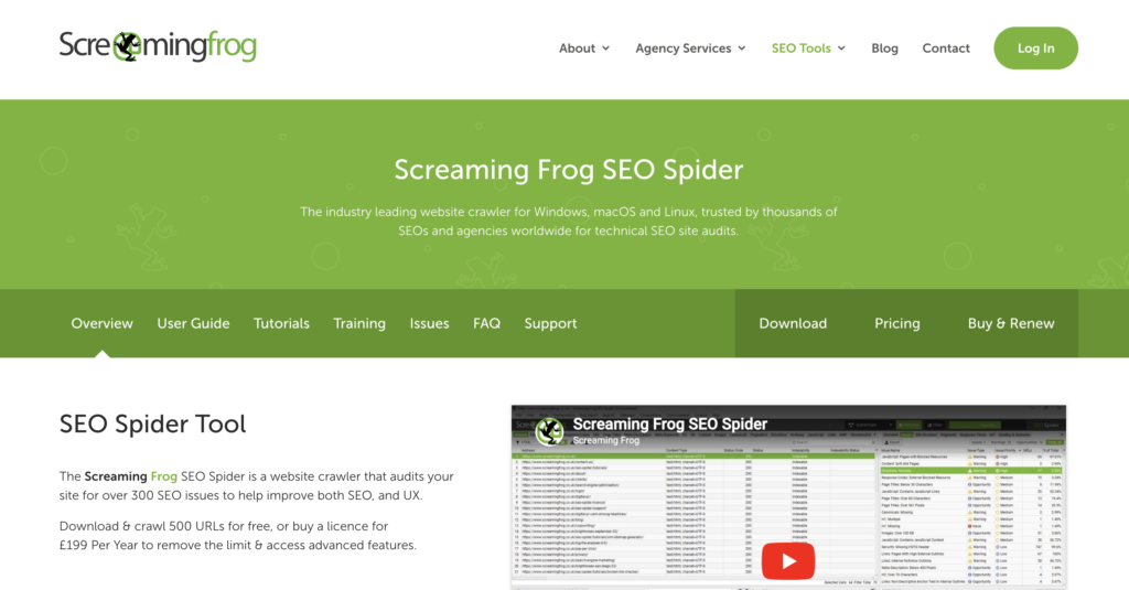 Screaming Frog