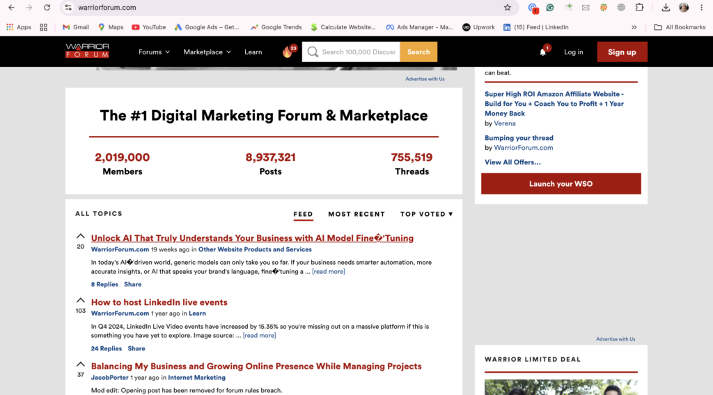 Warrior Forum
