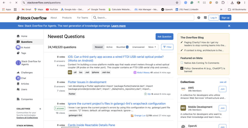 Stack Exchange / Stack Overflow