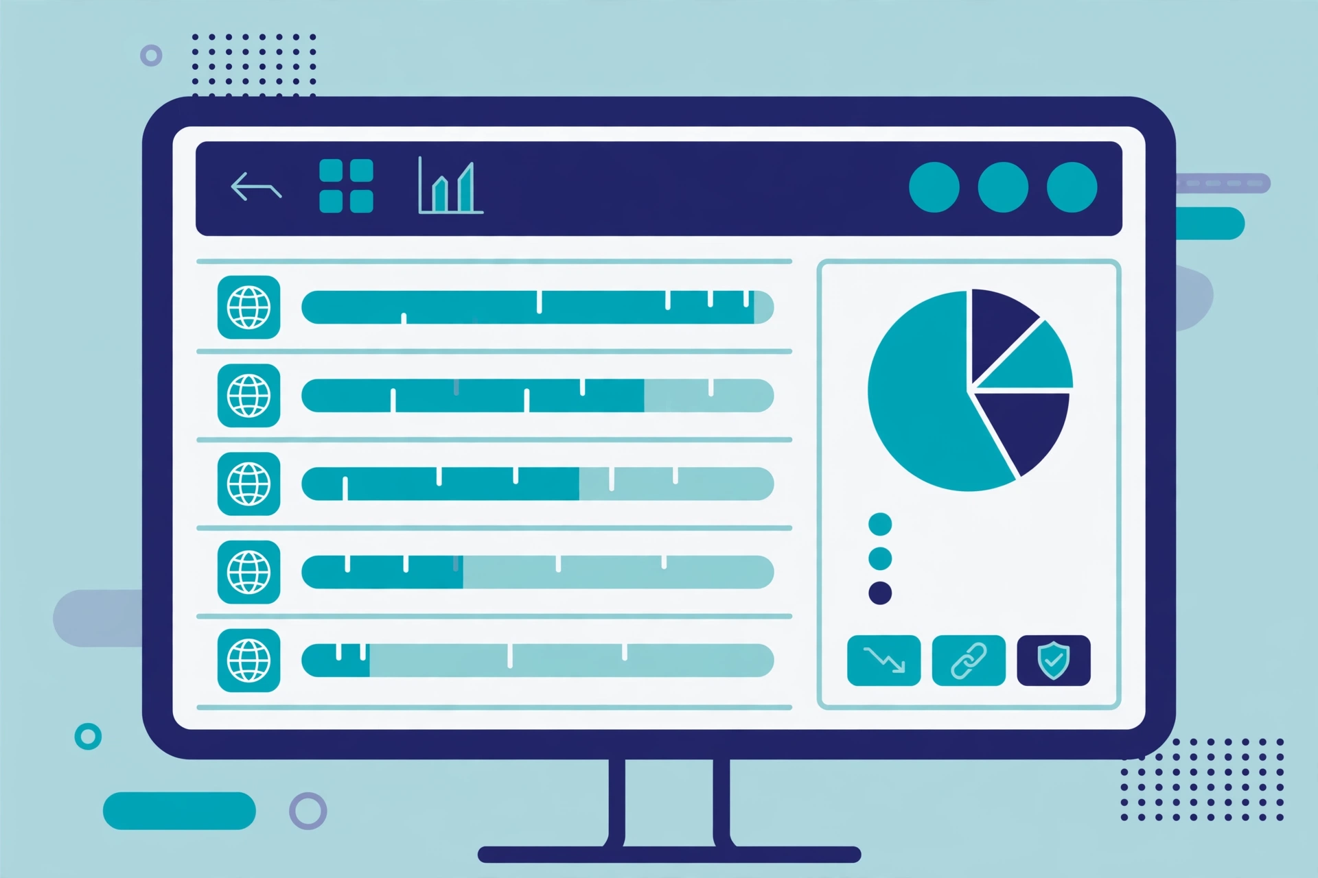 Competitor backlink analysis dashboard showing referring domains and link metrics