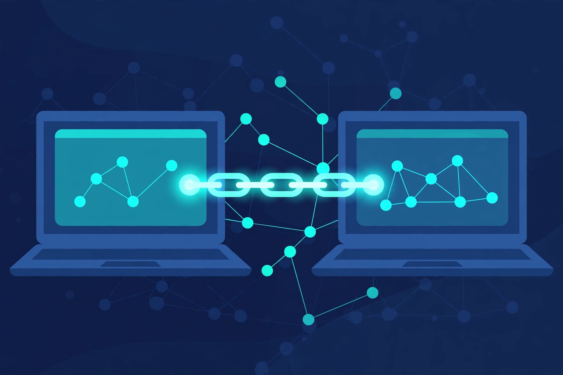 Illustration showing how to find competitors' backlinks by comparing website link profiles