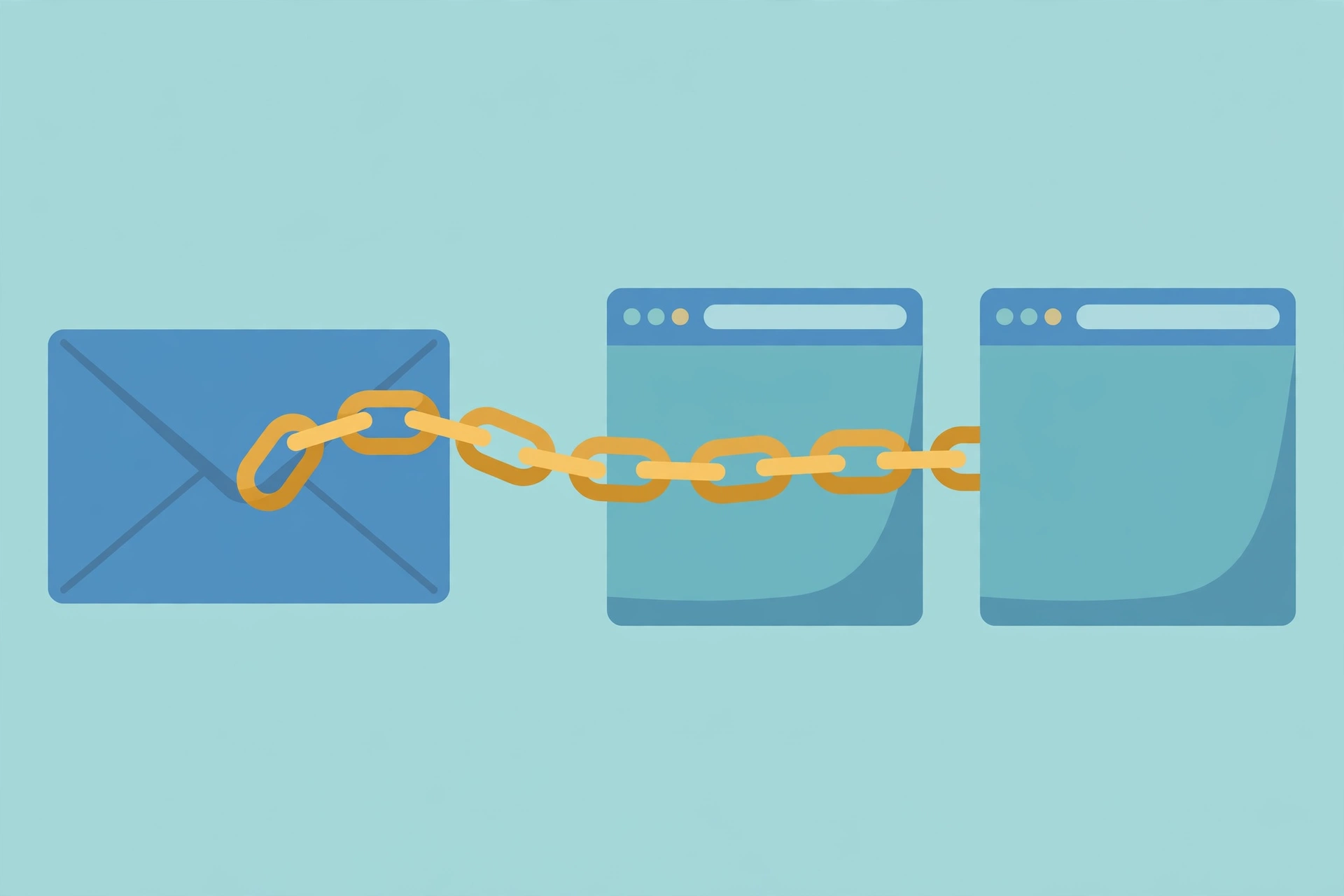 How to get backlinks to your site: outreach email earning a link between two websites