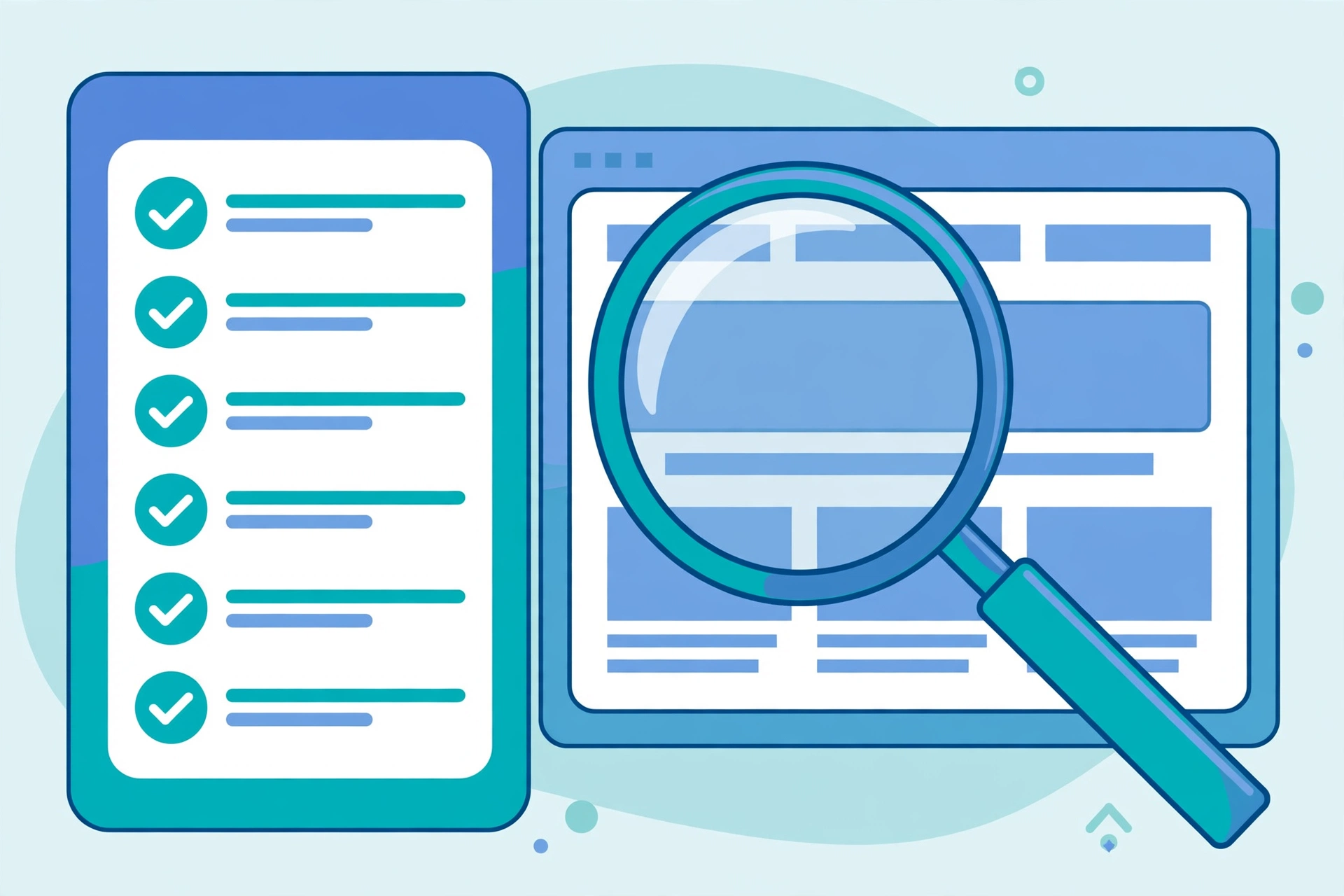 SEO audit report template checklist for checking a website