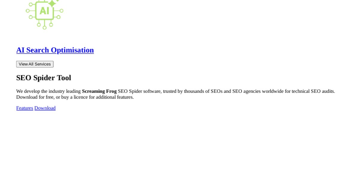 Screaming Frog SEO Spider crawl tool for a technical SEO audit for a WordPress blog